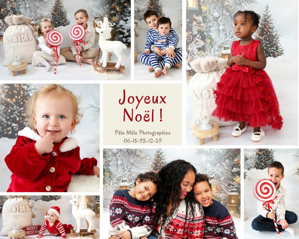 Photographe Val d'Oise - mini séance photos Noël Val d'Oise - photographe noël val d'oise - photographe noël 95 - séance photos noël val d'oise